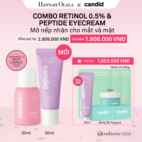  RETINOL 0.5% & PEPTIDE EYECREAM - DEAL 14 