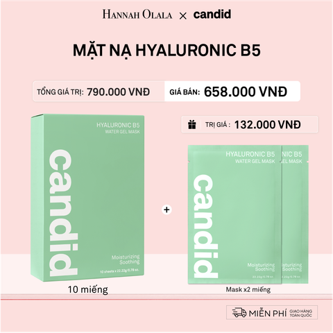  A6_DEAL 6: HỘP 10 MIẾNG MẶT NẠ CẤP ẨM B5 