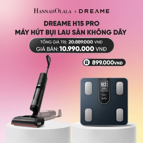  DREAME H15 PRO MÁY HÚT BỤI LAU SÀN KHÔNG DÂY GIẶT NÓNG BH 24 THÁNG_A1710 