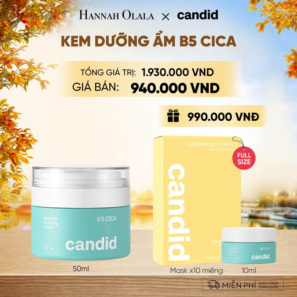  KEM DƯỠNG ẨM B5 CICA FLASHDEAL 14: - E307 