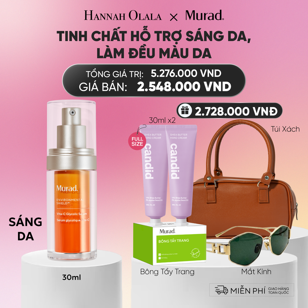  TINH CHẤT HỖ TRỢ SÁNG DA, LÀM ĐỀU MÀU DA 30ML - DEAL 12:_A976 