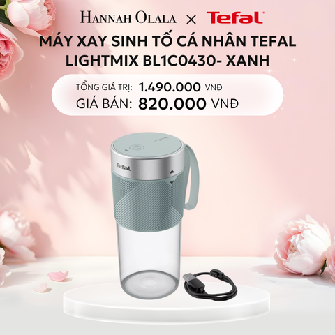  E1222_MÁY XAY SINH TỐ CÁ NHÂN TEFAL LIGHTMIX BL1C0430 