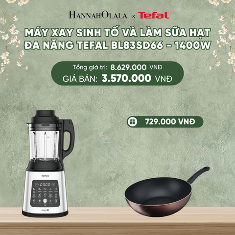  DEAL 6.1: MÁY XAY SINH TỐ VÀ LÀM SỮA HẠT ĐA NĂNG TEFAL BL83SD66 - 1400W 