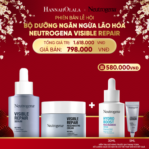  DEAL 5: BỘ DƯỠNG NGĂN NGỪA LÃO HÓA NEUTROGENA VISIBLE REPAIR 