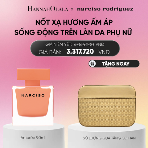  NƯỚC HOA NỮ NARCISO RODRIGUEZ NARCISO EAU DE PARFUM AMBRÉE 90ML - DEAL 15.1_A937 
