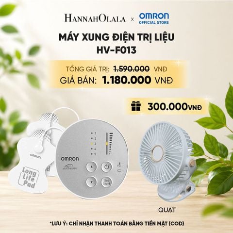  MÁY XUNG ĐIỆN TRỊ LIỆU OMRON HV-F013 