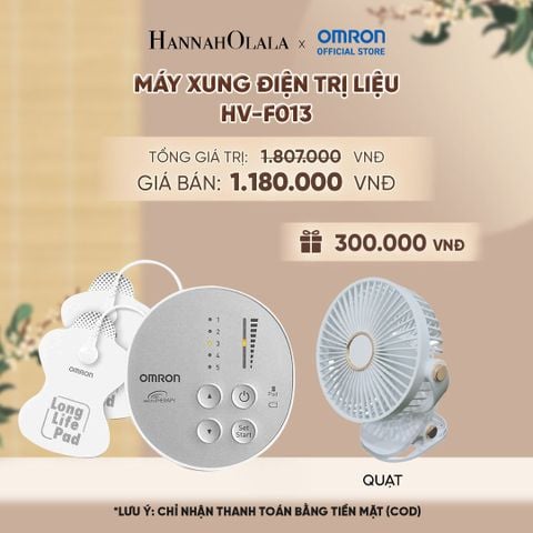  MÁY XUNG ĐIỆN TRỊ LIỆU OMRON HV-F013 - A2614 