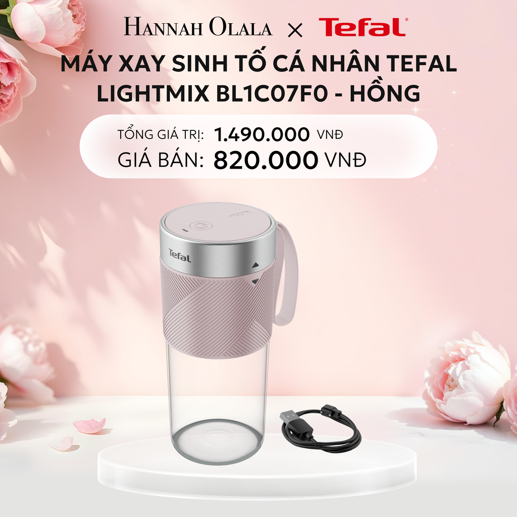  E1222_MÁY XAY SINH TỐ CÁ NHÂN TEFAL LIGHTMIX BL1C0430 