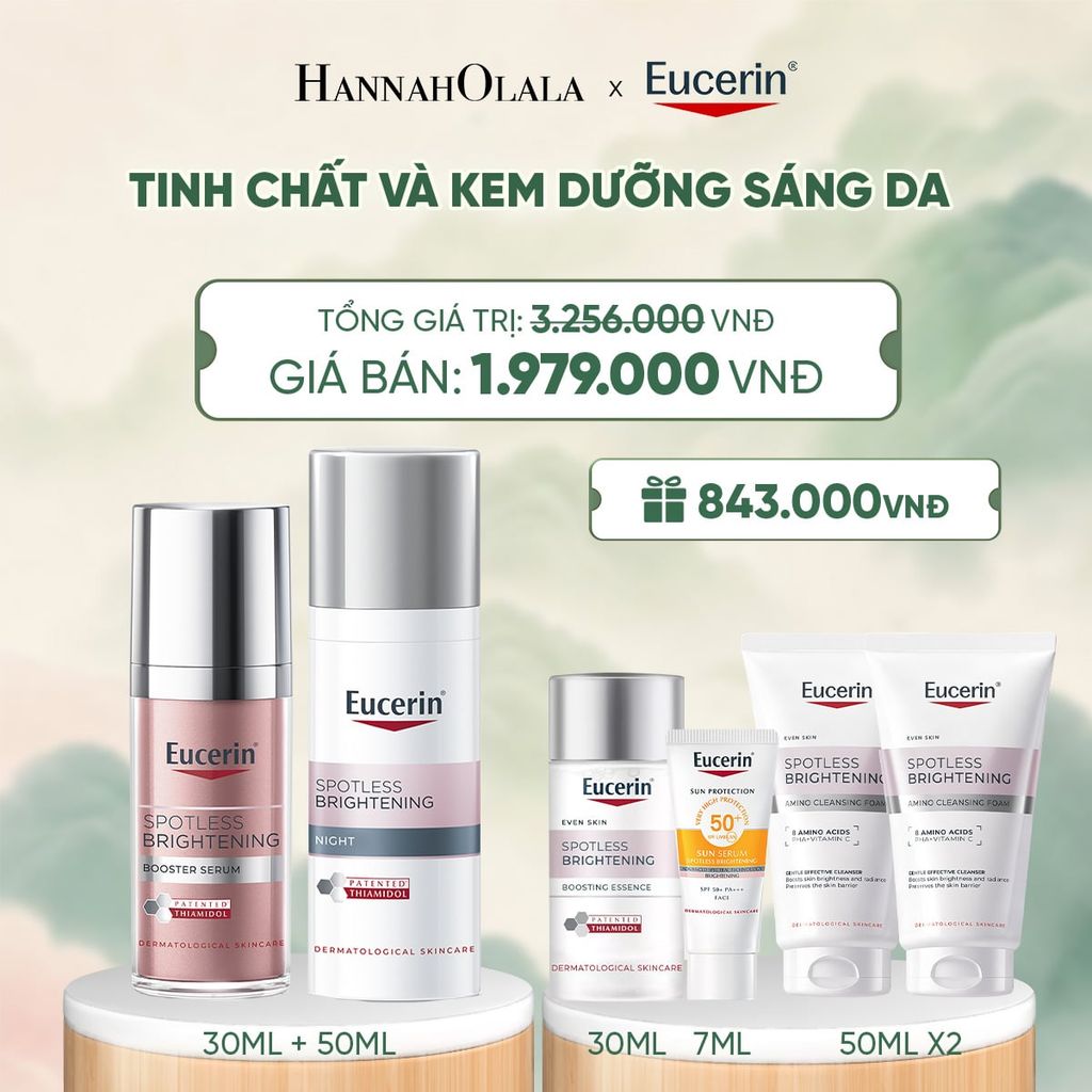  BỘ TINH CHẤT GIẢM THÂM NÁM & DƯỠNG SÁNG BOOSTER SERUM 30ML + KEM ĐÊM GIẢM THÂM NÁM & SÁNG DA SPOTLESS BRIGHTENING 50ML - A024 