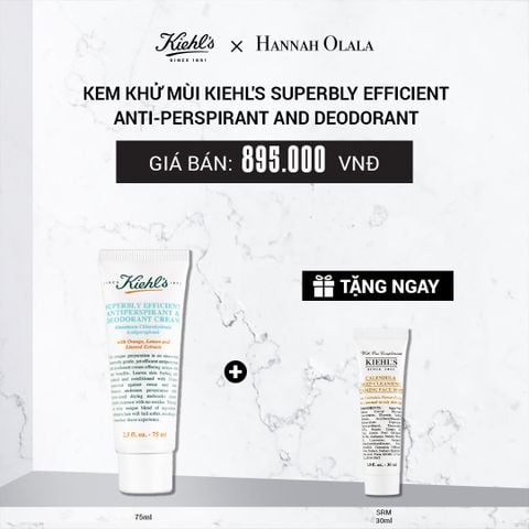  KEM KHỬ MÙI KIEHL'S SUPERBLY EFFICIENT ANTI-PERSPIRANT AND DEODORANT 