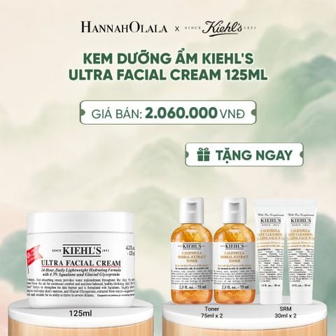  KEM DƯỠNG ẨM SÂU 72H & PHỤC HỒI NHANH KIEHL'S ULTRA FACIAL CREAM 125ML - A132 