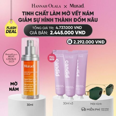  FLASHDEAL TINH CHẤT LÀM MỜ VẾT NÁM VÀ GIẢM SỰ HÌNH THÀNH ĐỐM NÂU 30ML - DEAL 15:_A967 