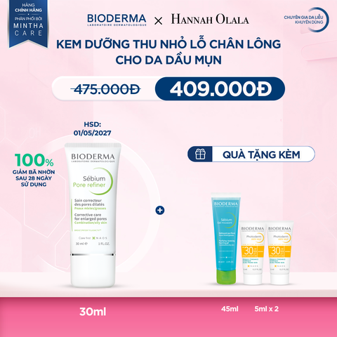  M15_DEAL 9: KEM DƯỠNG THU NHỎ LỖ CHÂN LÔNG CHO DA DẦU MỤN 