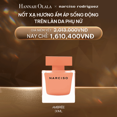  DEAL 37:  NƯỚC HOA NỮ NARCISO RODRIGUEZ NARCISO EAU DE PARFUM AMBRÉE 30ML 