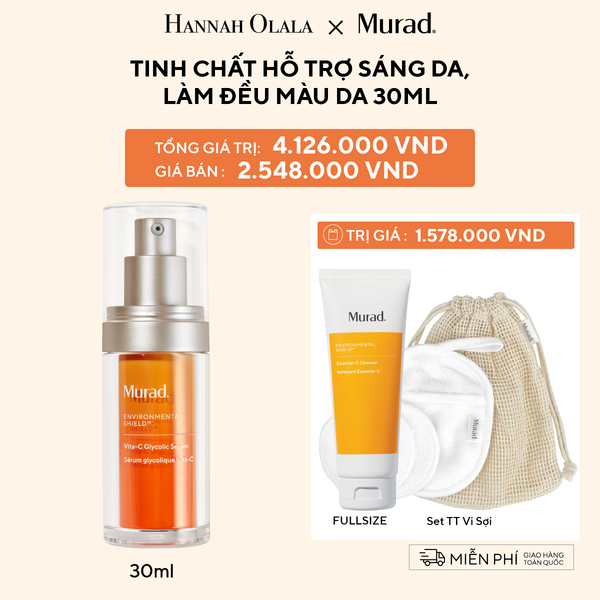 K15_[MUA 1 TẶNG 1] DEAL 15: TINH CHẤT HỖ TRỢ SÁNG DA, LÀM ĐỀU MÀU DA 30ML 