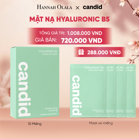  HỘP 10 MIẾNG MẶT NẠ CẤP ẨM B5 DEAL 15: - A346 