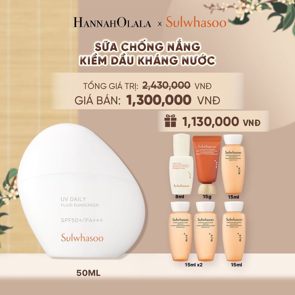  SỮA CHỐNG NẮNG KIỀM DẦU KHÁNG NƯỚC 50ML - A54 