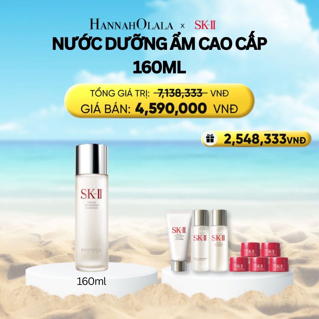  DEAL 1: NƯỚC DƯỠNG ẨM CAO CẤP 160ML 