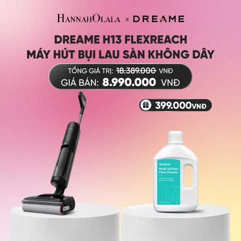  DREAME H13 FLEXREACH MÁY HÚT BỤI LAU SÀN KHÔNG DÂY BH 24 THÁNG_A1711 
