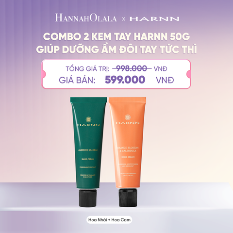  COMBO 2 KEM TAY HARNN 50G GIÚP DƯỠNG ẨM ĐÔI TAY TỨC THÌ - A4062 