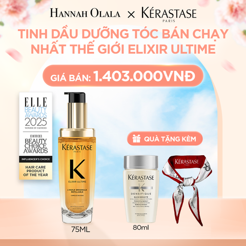  A380_DEAL 6: [FLASH DEAL] TINH DẦU DƯỠNG TÓC BÁN CHẠY NHẤT THẾ GIỚI ELIXIR ULTIME 75ML 