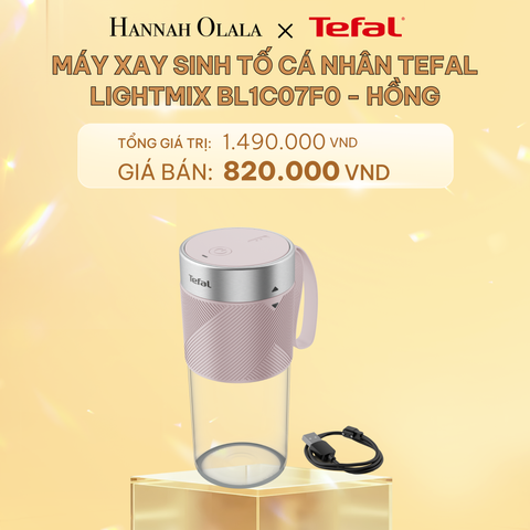  C434_DEAL 7: MÁY XAY SINH TỐ CÁ NHÂN TEFAL LIGHTMIX 