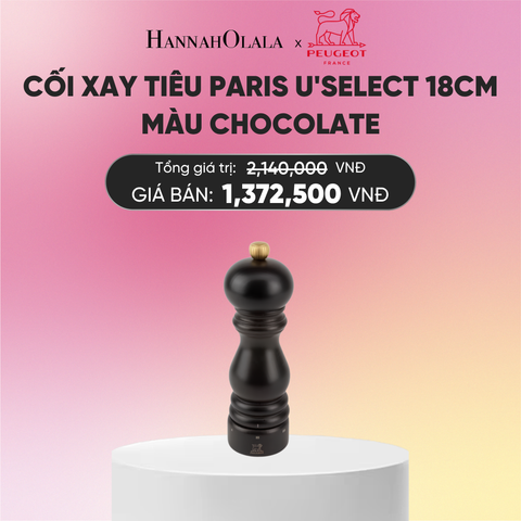  CỐI XAY TIÊU PARIS U'SELECT 18CM MÀU CHOCOLATE 