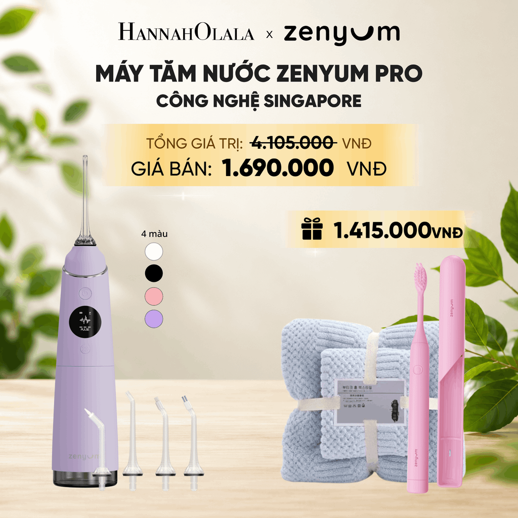  MÁY TĂM NƯỚC ZENYUM PRO - CÔNG NGHỆ SINGAPORE 