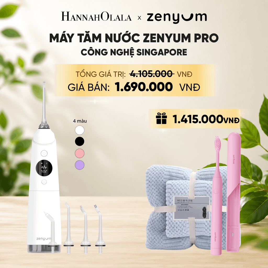  MÁY TĂM NƯỚC ZENYUM PRO - CÔNG NGHỆ SINGAPORE 