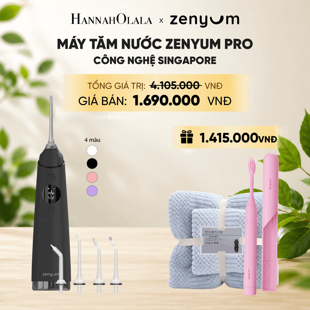  MÁY TĂM NƯỚC ZENYUM PRO - CÔNG NGHỆ SINGAPORE 