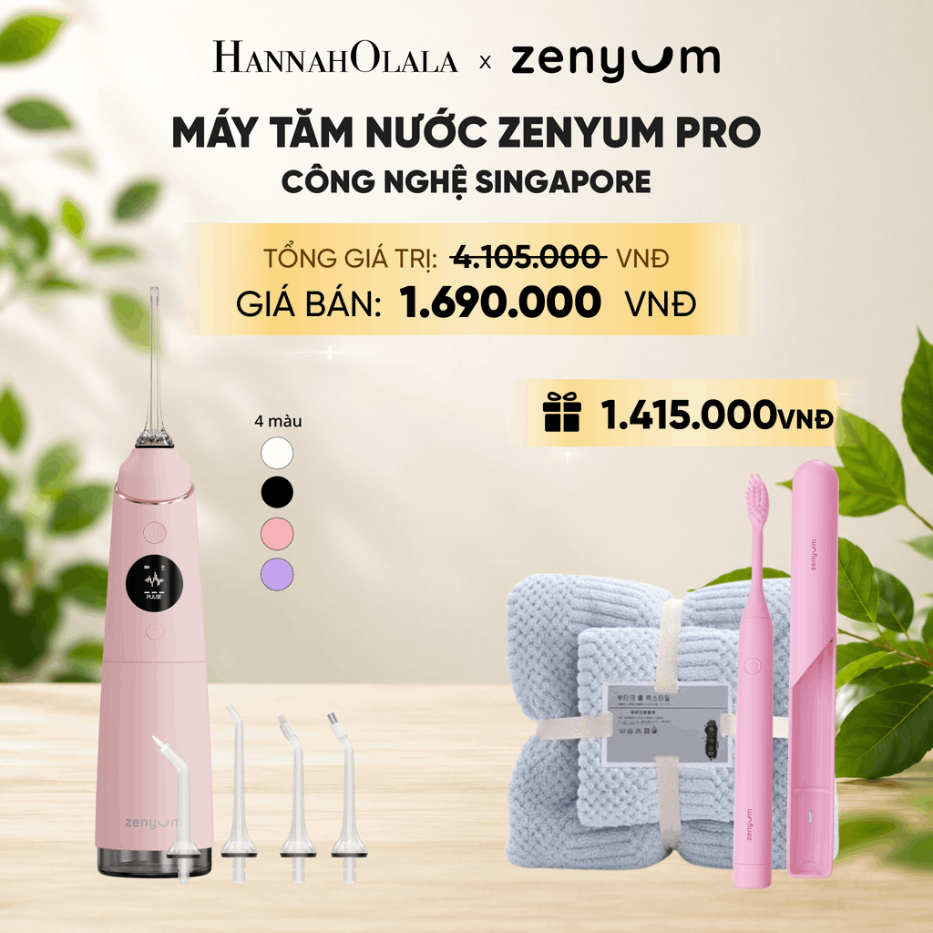  MÁY TĂM NƯỚC ZENYUM PRO - CÔNG NGHỆ SINGAPORE 