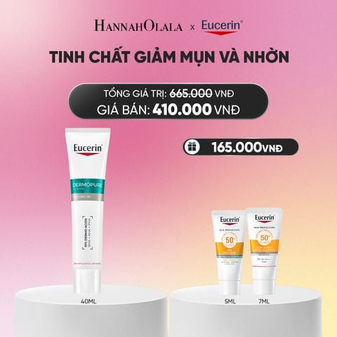  TINH CHẤT GIẢM MỤN VÀ NHỜN EUCERIN DERMOPURE CLINICAL PEELING 10 40ML_A1586 