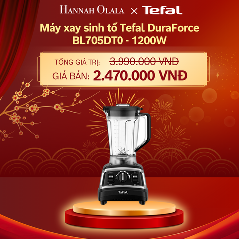  DEAL 7.2: MÁY XAY SINH TỐ TEFAL DURAFORCE BL705DT0 - 1200W 