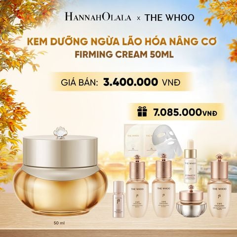  KEM DƯỠNG NGỪA LÃO HÓA NÂNG CƠ THE WHOO FIRMING CREAM 50ML - E2118 