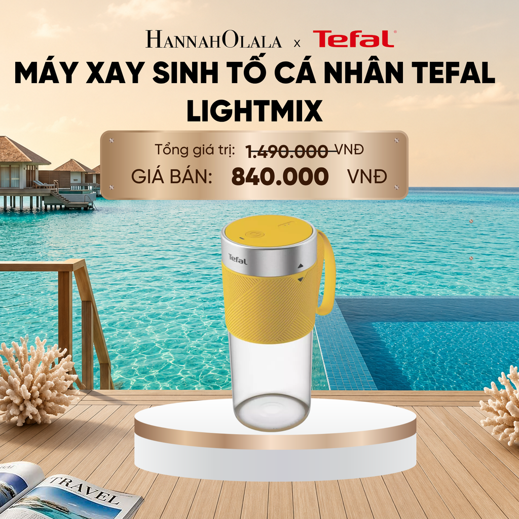 MÁY XAY SINH TỐ CÁ NHÂN TEFAL LIGHTMIX_ D811 
