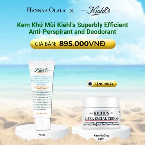  DEAL 8: KEM KHỬ MÙI KIEHL'S SUPERBLY EFFICIENT ANTI-PERSPIRANT AND DEODORANT 