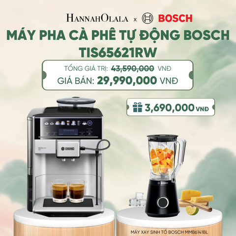  MÁY PHA CÀ PHÊ TỰ ĐỘNG BOSCH TIS65621RW - A1839 