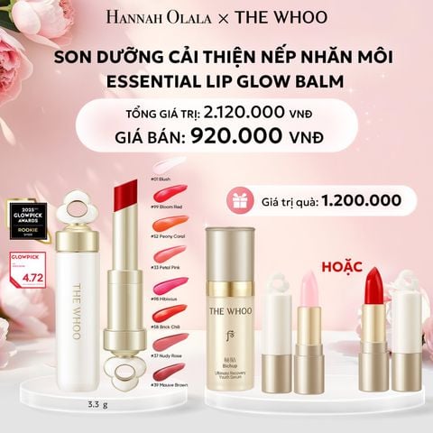  E234: DEAL 16: NEW - SON DƯỠNG CẢI THIỆN NẾP NHĂN MÔI THE WHOO ESSENTIAL LIP GLOW BALM - [GIAO HÀNG TỪ 03/10] 