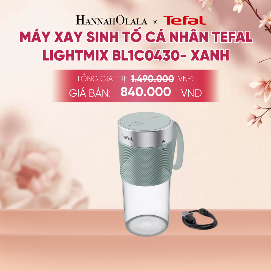  MÁY XAY SINH TỐ CÁ NHÂN TEFAL LIGHTMIX BL1C0230 - A460 
