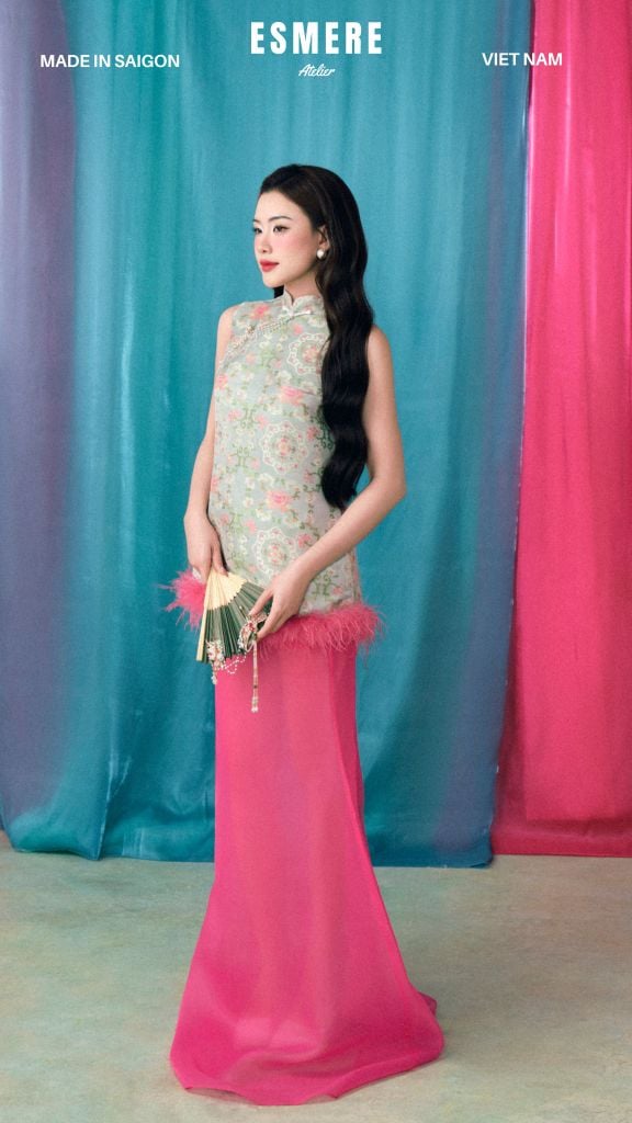  DEAL 8: SET ĐỒ MẶC TẾT 02 MÓN BÍCH ĐÀO 