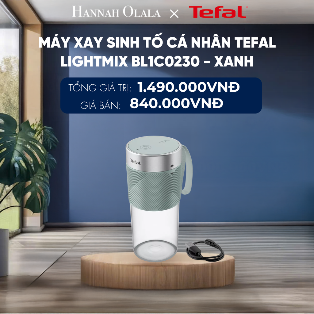  MÁY XAY SINH TỐ CÁ NHÂN TEFAL LIGHTMIX - DEAL 15 