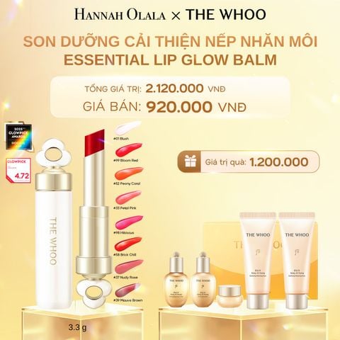  C663_DEAL 16: SON DƯỠNG CẢI THIỆN NẾP NHĂN MÔI THE WHOO ESSENTIAL LIP GLOW BALM 