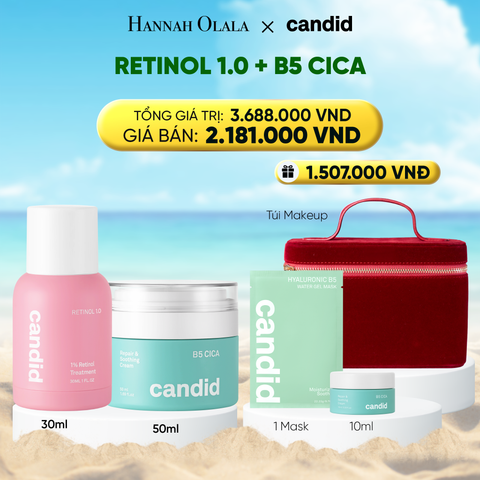  A2016_DEAL 16: RETINOL 1.0 & B5 CICA BỘ ĐÔI LÀM MỜ NẾP NHĂN VÀ DƯỠNG ẨM PHỤC HỒI CHUYÊN SÂU 