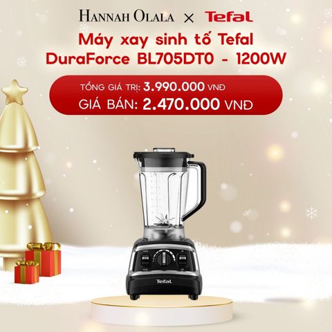  A1164_DEAL 7.2: MÁY XAY SINH TỐ TEFAL DURAFORCE BL705DT0 - 1200W 