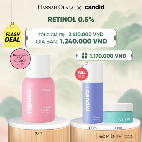  [FLASH DEAL 16] TINH CHẤT RETINOL 0.5% - A01602 