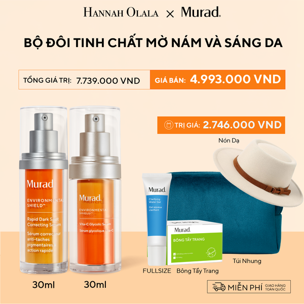  DEAL 15: BỘ ĐÔI TINH CHẤT MỜ NÁM VÀ SÁNG DA 