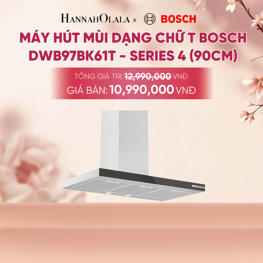  MÁY HÚT MÙI DẠNG CHỮ T BOSCH DWB97BK61T - A2258 