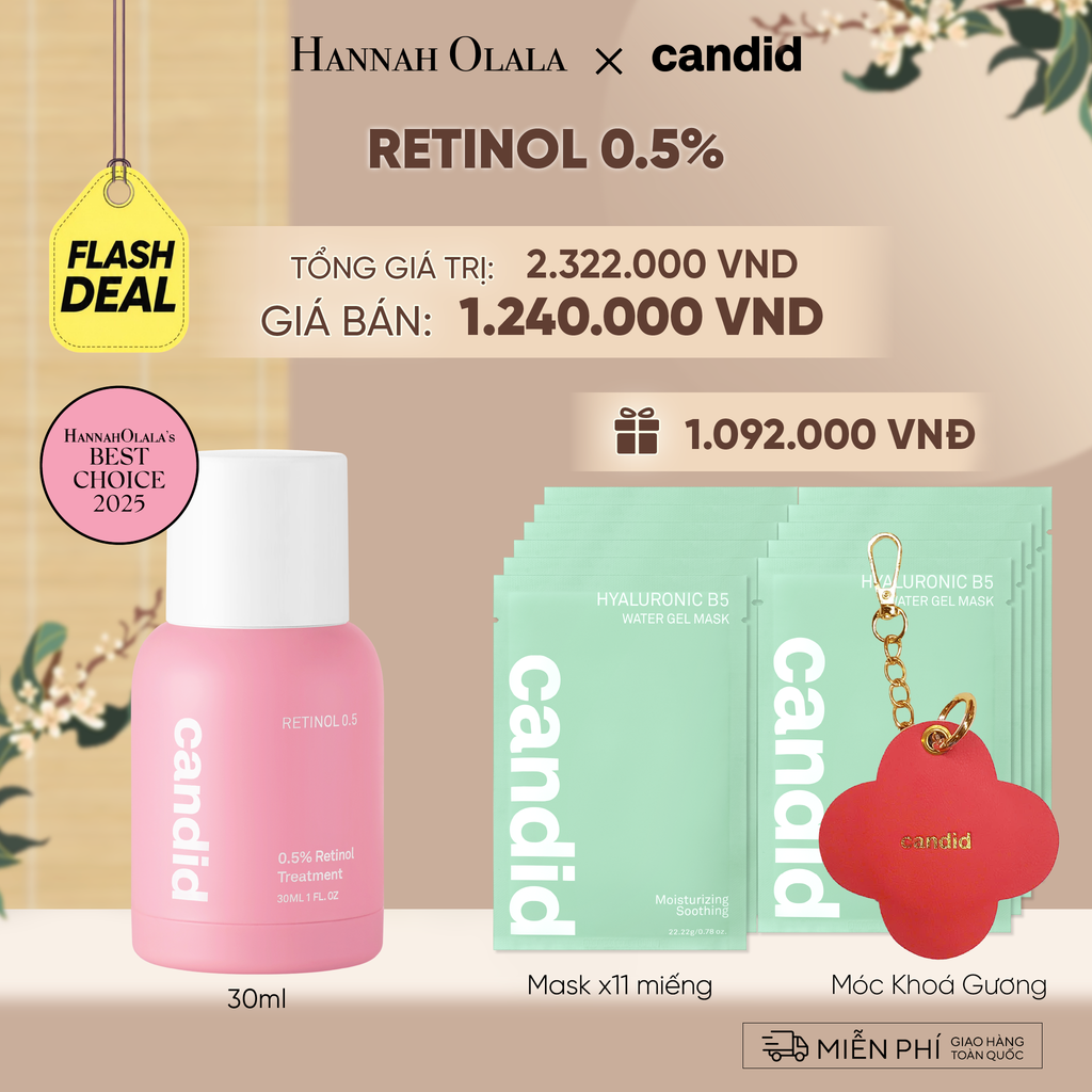  [FLASH DEAL] TINH CHẤT RETINOL 0.5% - A223 