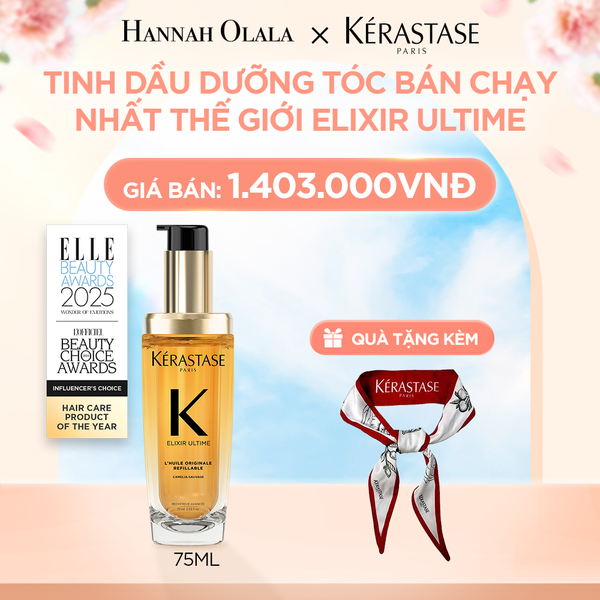  A381_DEAL 7: TINH DẦU DƯỠNG TÓC BÁN CHẠY NHẤT THẾ GIỚI ELIXIR ULTIME 75ML 