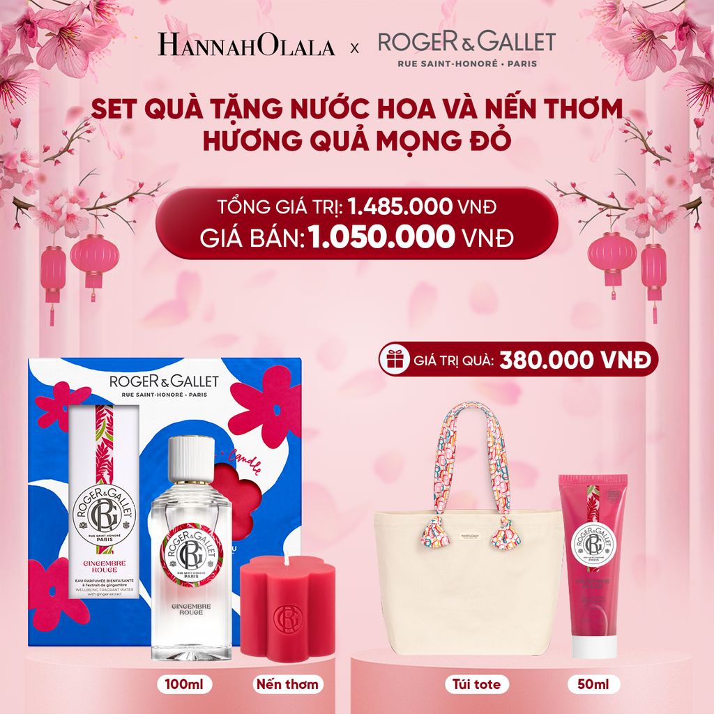  DEAL 4: BỘ QUÀ TẶNG WELLBEING NƯỚC HOA 100ML VÀ NẾN THƠM 2025 